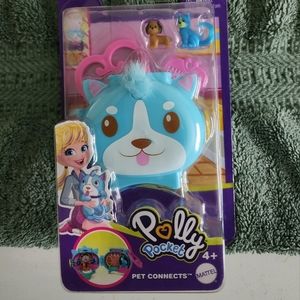 Polly Pocket Pet Connects Dog at a Dog Show Micro Playset
